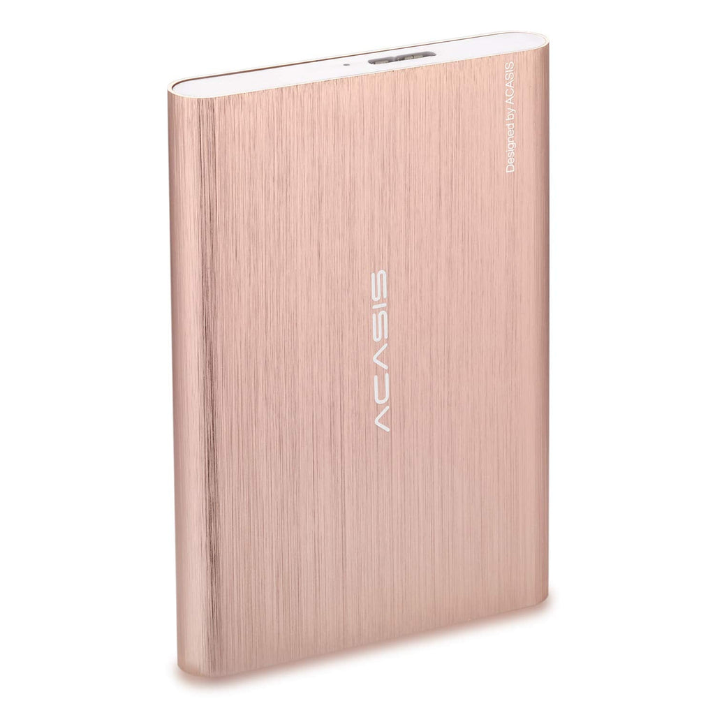  [AUSTRALIA] - ACASIS HDD 2.5" 120GB Portable External Hard Drive USB3.0 Hard Disk Storage Devices for PC,Laptop,Mac,PS4, Xbox one (Gold) Gold