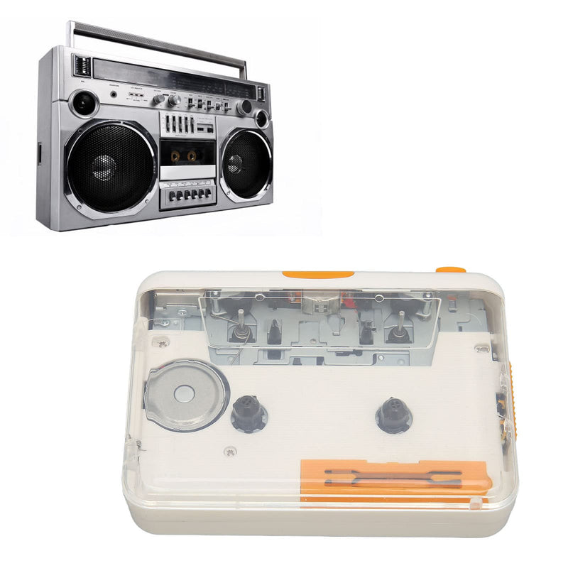  [AUSTRALIA] - ciciglow Cassette Player,Portable Tape Player Captures MP3 Audio Music via USB Compatible with Windows 2000 XP Vista 7 8 Convert Walkman Tape Cassettes to iPod Format