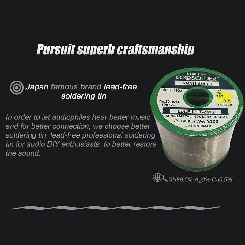  [AUSTRALIA] - JORZOR 2 Pack Pin Type Plug to Pin Type Plug Speaker Cable，Audiophile 14 AWG OFC Speaker Wire (3M(10FT), 2 pin to 2 pin) 3M(10FT)