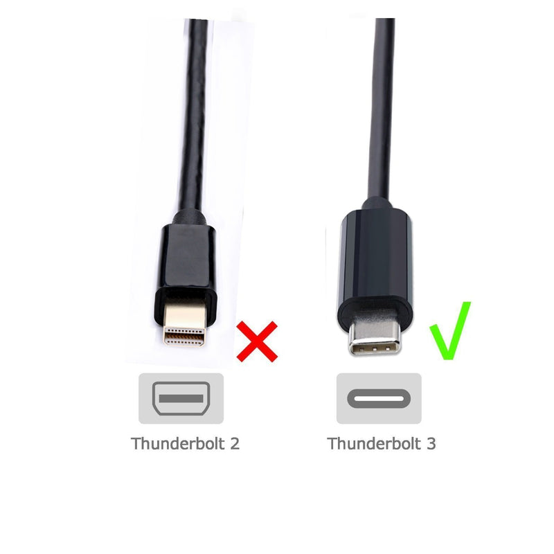 USB-C To VGA,CableDeconn Thunderbolt 3 Type C to VGA Male Converter Adapter Cable 1.8M - LeoForward Australia