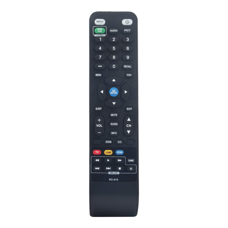  [AUSTRALIA] - RC-410 Replace Remote Control - WINFLIKE RC410 Remote Control Replacement fit for Insignia LCD LED TV NS-42E570A11 NS42E570A11 NS-46E570A11 NS46E570A11 RC 410 Remote Controller