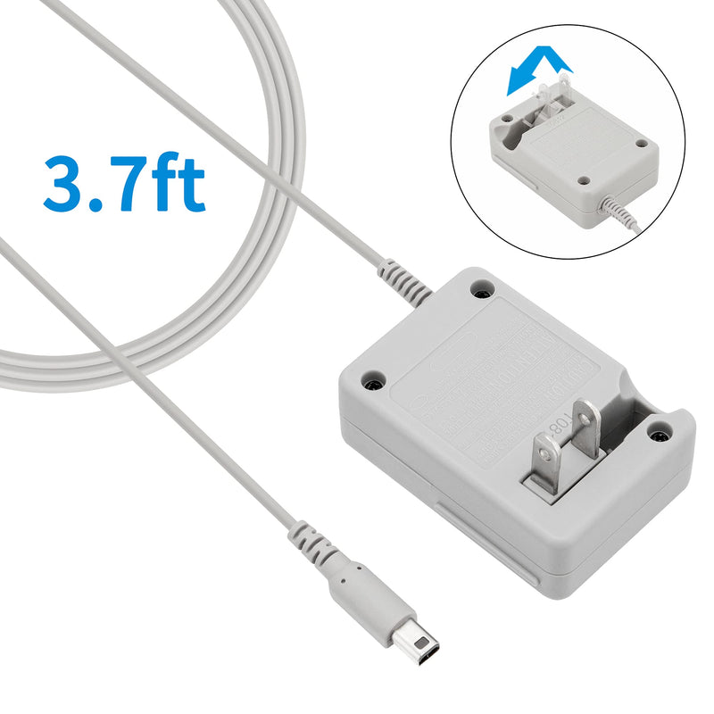  [AUSTRALIA] - Funturbo 3DS Charger, 2DS DSi Charger & Earbuds Kit AC Power Adapter Charging Cable for Nintendo 3DS/3DS XL/2DS/2DS XL/DSi/DSi XL