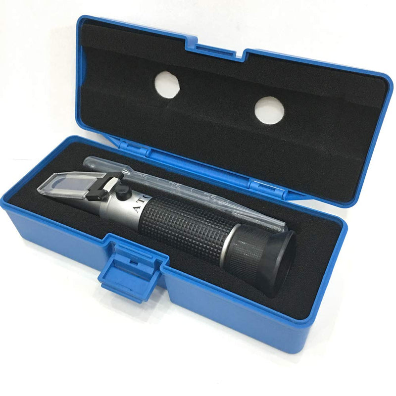 Refractometer for Grape Wine Brewing, Measuring Sugar Content in Original Grape Juice and Predicting The Wine Alcohol Degree, Dual Scale of 0-40% Brix & 0-25% vol Alcohol, Wine Making Kit - LeoForward Australia