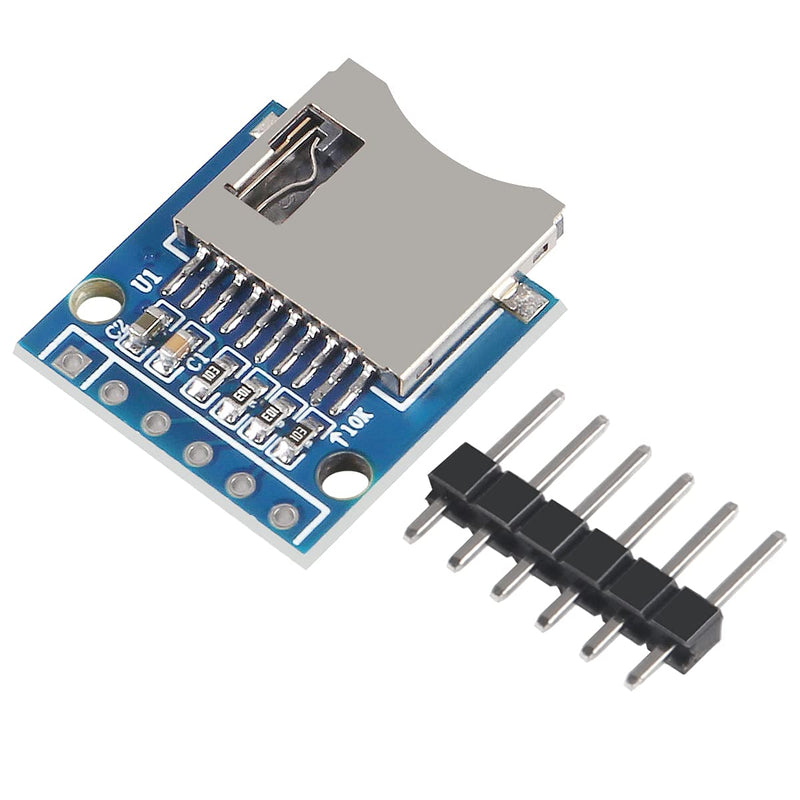  [AUSTRALIA] - UMLIFE Micro SD SDHC TF Card Adapter Reader Module with SPI Interface Level Conversion Chip Compatible with Arduino Raspberry PI 10pcs