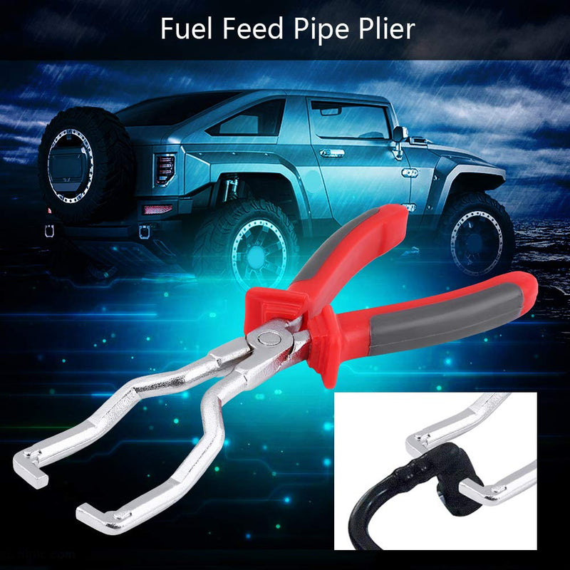 Car Fuel Feed Pipe Plier,22 6.5cm/8.7 2.6in Gasoline Fuel Line Hose Clip Clamp Removal Tool - LeoForward Australia