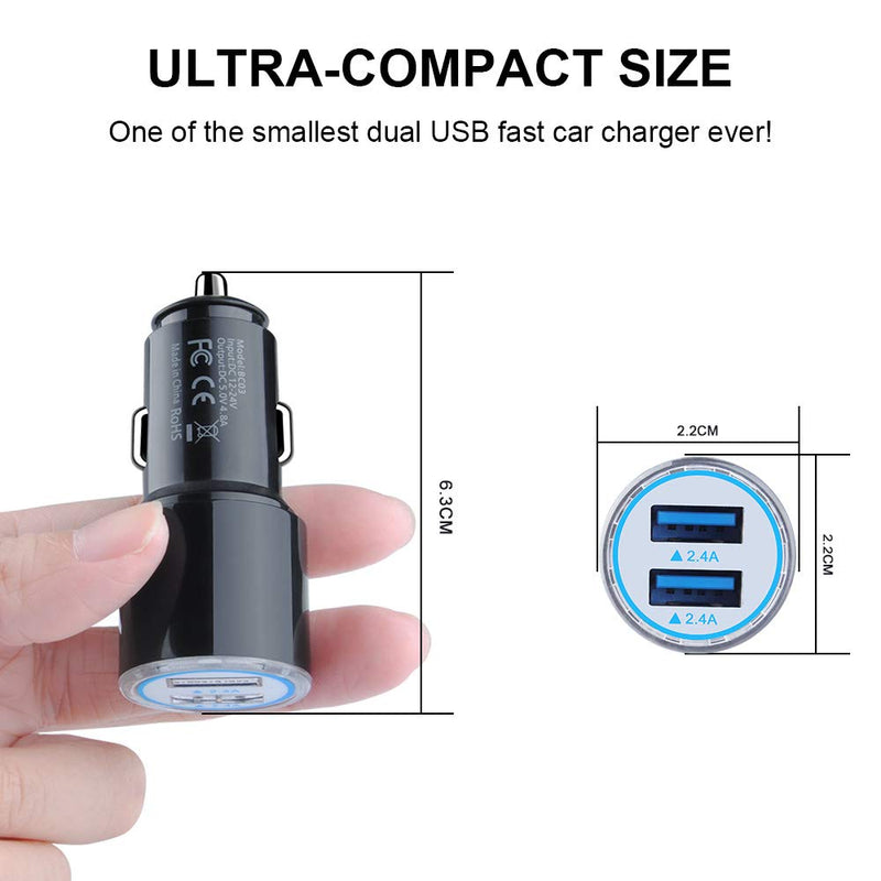  [AUSTRALIA] - Fast Car Charger Android, Fast Charging Micro USB Cable Compatible for Samsung Galaxy S7 S6 J8 J7 J6 J5 J4 J3,Note 5 4 3, Moto E4 E5 G4 G5 G6 Play,LG K10 K20 K30 G2 G3 G4 Prime 2,LG Stylo 2 3 Plus