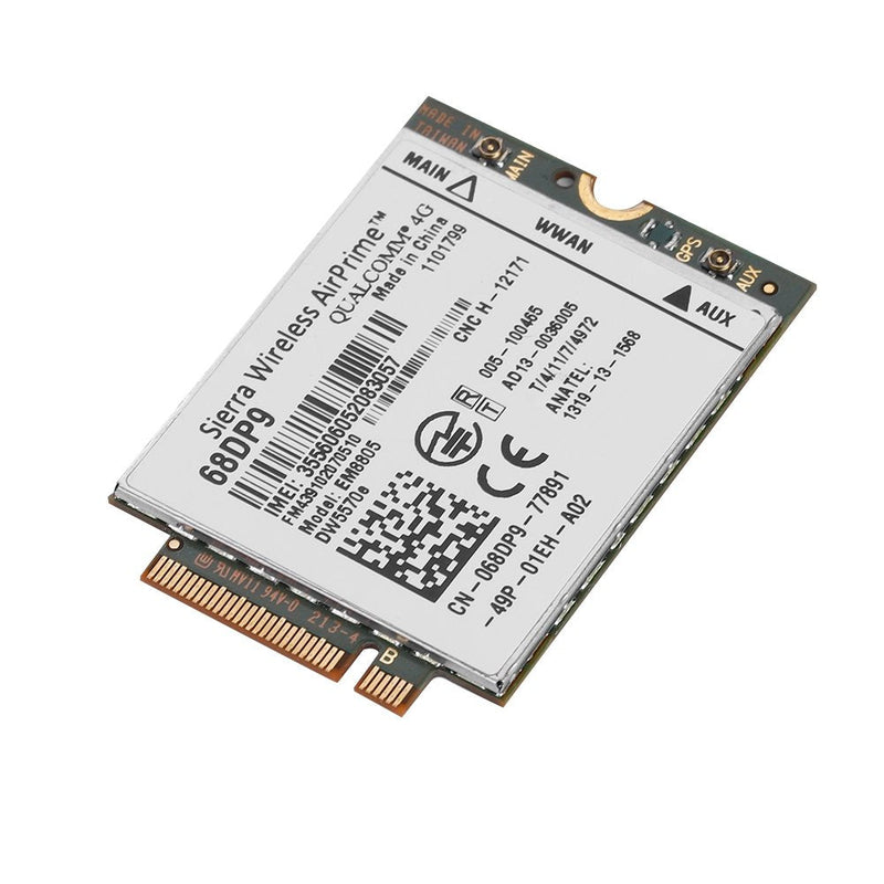  [AUSTRALIA] - NGFF/M.2 Module Card Sierra Wireless AirPrime EM8805 4G WWAN Card DW5570e 68DP9 3G-4G Network Card for DELL Venue 8 11 pro