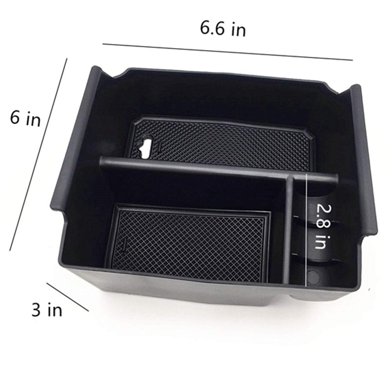  [AUSTRALIA] - EVTIME for Jeep Wrangler JK and JKU Accessories 2011-2018 Center Console Organizer Tray