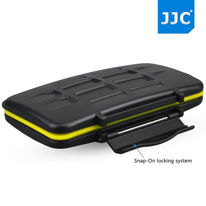  [AUSTRALIA] - JJC MC-SD12 Water Resistant Holder Storage Memory Card Case fits 12 SD Cards