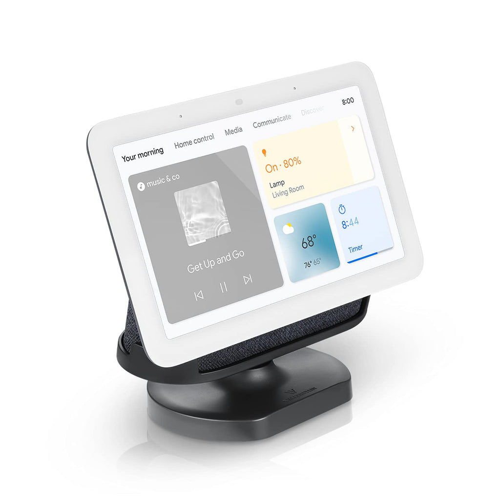  [AUSTRALIA] - Wasserstein Adjustable Stand for Google Nest Hub (2nd Gen) - Made for Google (Charcoal) Charcoal