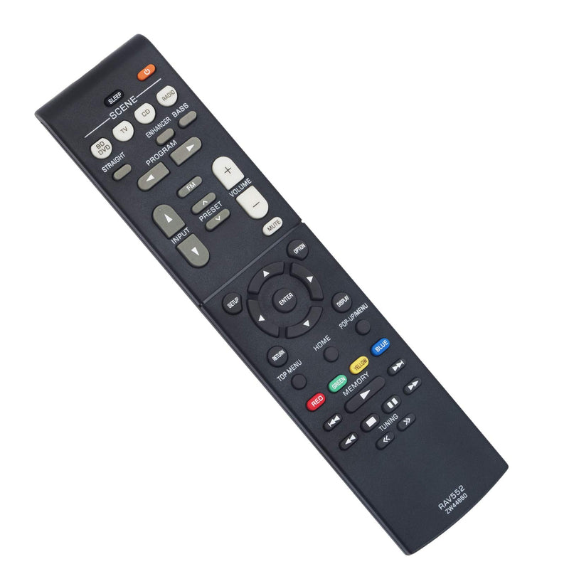 RAV552 Replace Remote Control fit for Yamaha AV Receiver RX-V379 RX-V479 RX-V579 RX-V381 RX-V383 RX-V385 HTR-3068 HTR-3069 HTR-3071 HTR-3072 HTR-4068 TSR-5790 TSR-5790BL sub RAV549 - LeoForward Australia