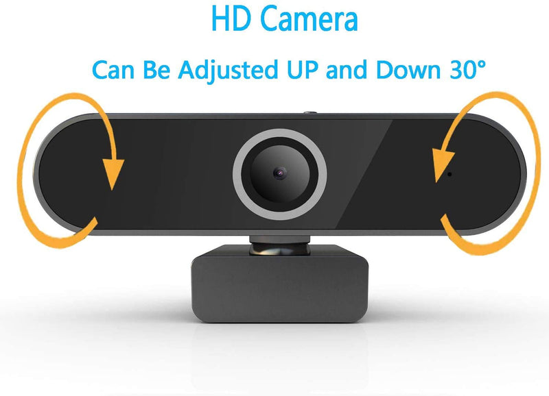  [AUSTRALIA] - 4K HD Webcam with Microphone,13MP Streaming Camera Widescreen Video,Built in Mic for Calling and Recording, for Desktop or Laptop - 5X Digital Zoom