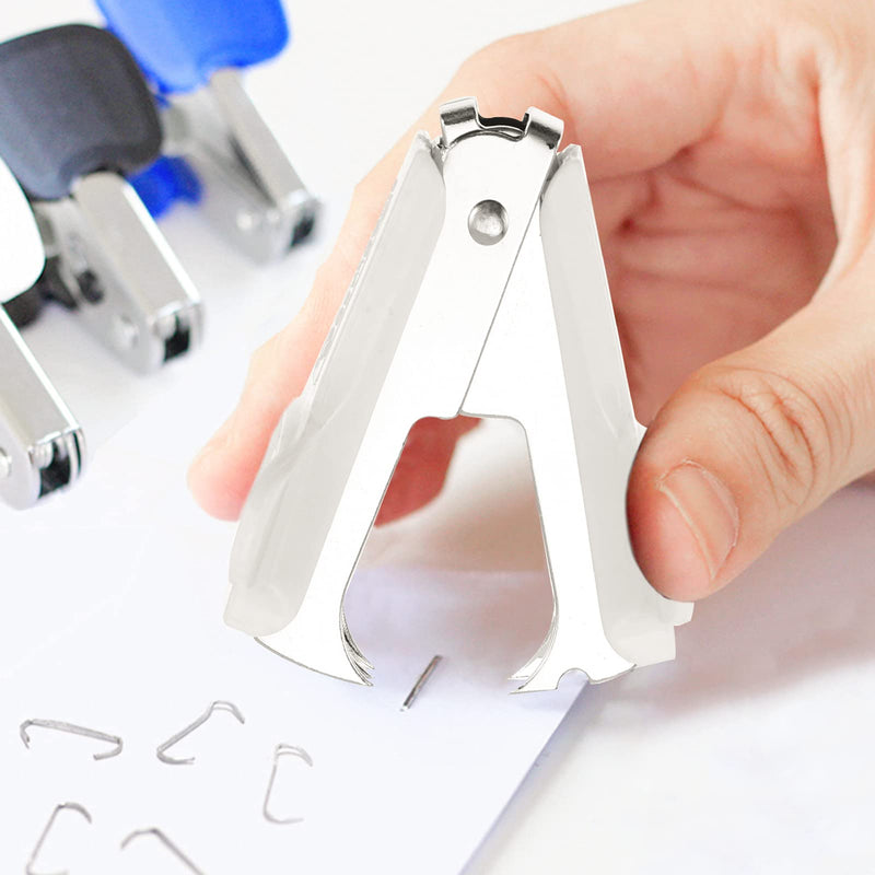  [AUSTRALIA] - NUOBESTY 2pcs Universal Staples Remover Jaws Staple Puller Removal Tool for Home Office School Desk Accessories Gift