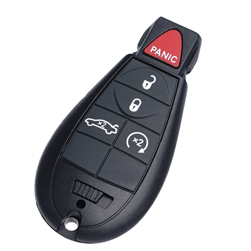  [AUSTRALIA] - Remote Key Fob FOBIK Replacement Fits for Dodge Challenger 2008 2009 2010 2011 2012 2013 2014 Charger 2009-2013 Durango 2009-2013 Chrysler 300 IYZ-C01C Keyless Entry Remote Start Control