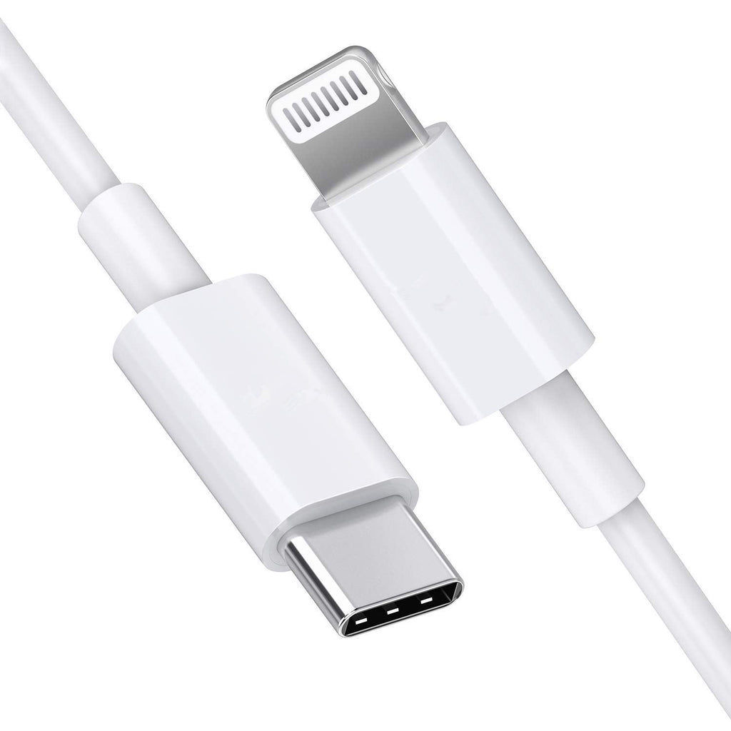  [AUSTRALIA] - Suswillhit USB C to Lightning Cable 3Ft Apple MFi Certified Power Delivery Fast Charger Cord for iPhone 12/12 Mini/12 Pro/12 Pro Max/11 Pro/11 Pro Max/X/XS/XR/XS Max/8/8 Plus/iPad/AirPods White