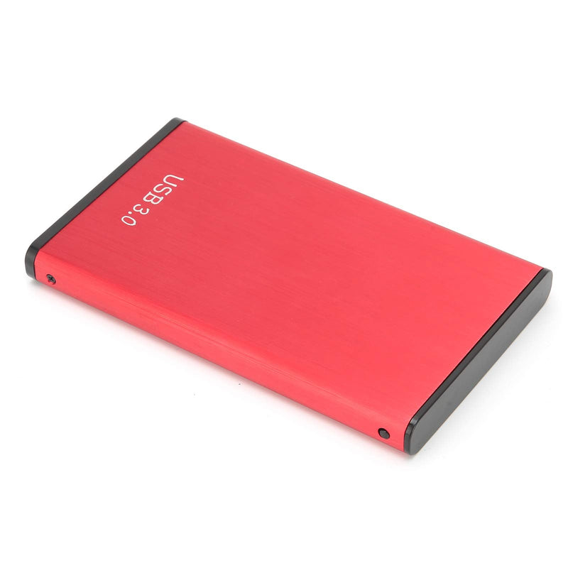  [AUSTRALIA] - Portable External Hard Drive,USB 3.0 Mobile Hard Drive,Hard Drive External Storage for PC, Laptop,Red(250GB) 250GB