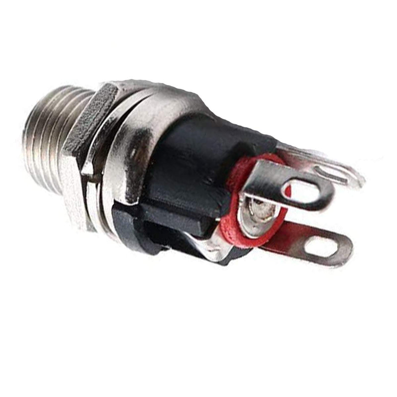  [AUSTRALIA] - 3 Sets 5.5mm x 2.1mm Male DC Power Plug Connector & Screw Lock Female Panel Socket Mount Adapter 5.5mmX2.1mm