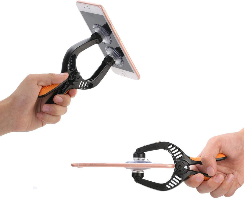  [AUSTRALIA] - Screen Opening Tool 2 PCS Opening Pliers Cellphone Suction Cup Screen Repair Kit for Mobile Phone Tablet Laptop