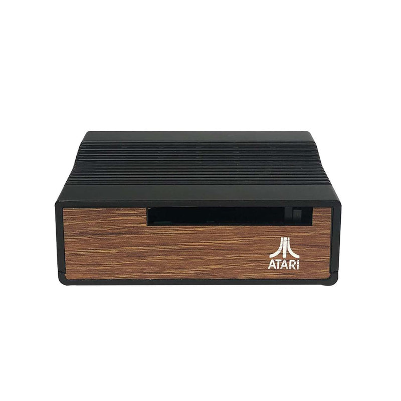  [AUSTRALIA] - Micro Center Atari Retro Gaming Accessory Kit for Raspberry Pi 4 - Wireless RF Gamepad, Custom Atari Pi case, USB C Power Supply w/Power Switch, HDMI Micro to Standard Cable, RetroPie Compatible