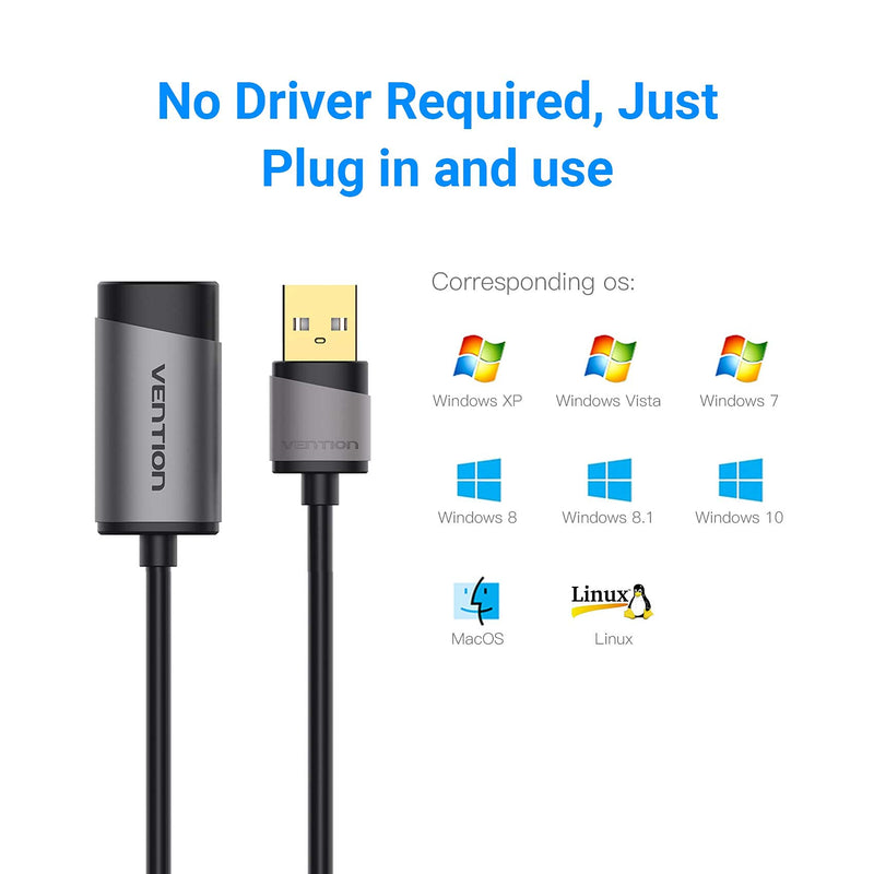  [AUSTRALIA] - USB Sound Card, VENTION 3.5mm Sound Card External USB Audio Adapter Compatible with pc Windows 10, MAC, Linux, Laptops, Desktops, PS5