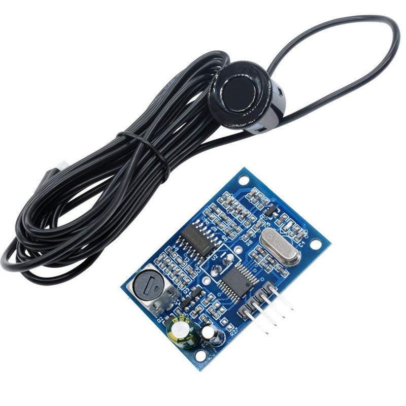  [AUSTRALIA] - DollaTek DC 5V Waterproof Ultrasonic Distance Sensor Measuring Transducer Module with 2.5M Cable for Arduino