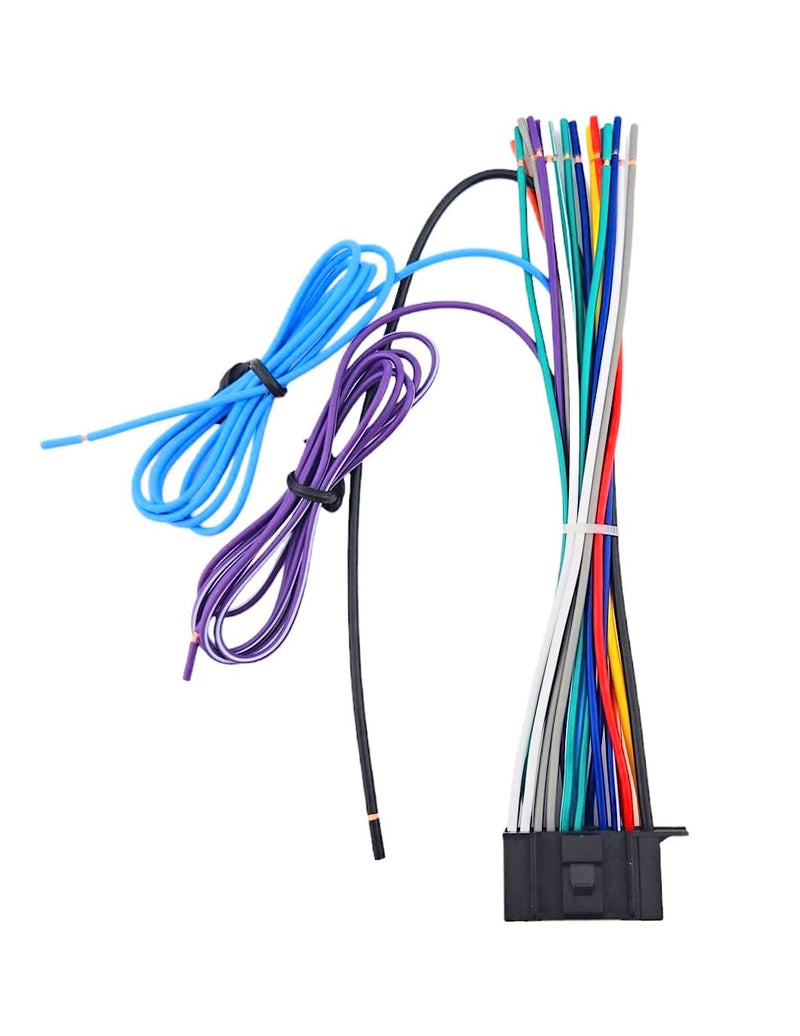  [AUSTRALIA] - Wire Harness Replacement for Kenwood Car Radio DDX6706S DDX6906S DDX8706S DDX9703S DDX9903S DDX9907XR DMX7705S DMX907S DMX9707S DNX6960 DNX6990HD DNX7100 DNX7120 DNX8120 DNX994S DNX9980HD DNX9990HD