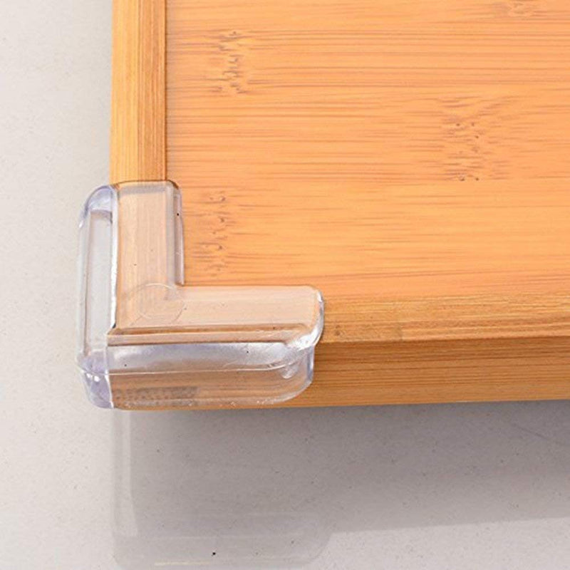  [AUSTRALIA] - Corner Guards (12 Pack) Clear Corner Protectors High Resistant Adhesive Gel Best Baby Proof Corner Guards Stop Child Head Injuries Tables, Furniture & Sharp Corners Baby Proofing (L-Shaped) 1.5x0.4 Inch (Pack of 12)
