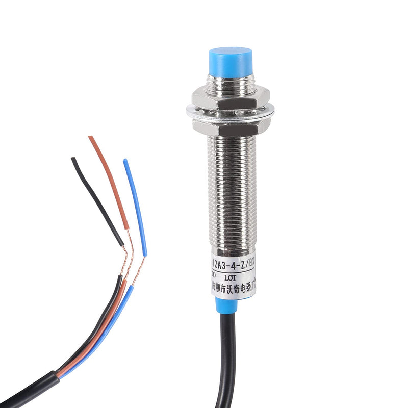  [AUSTRALIA] - 3Pcs 3D Printer Inductive Proximity Sensor Switch LJ12A3-4-Z/BX 5V 300mA Detection NPN NO DC 6-36V 4mm Normally Open Proximity Switch LJ12A3-4-Z/BX-5V 4mm Detecting Distance 3 Wire