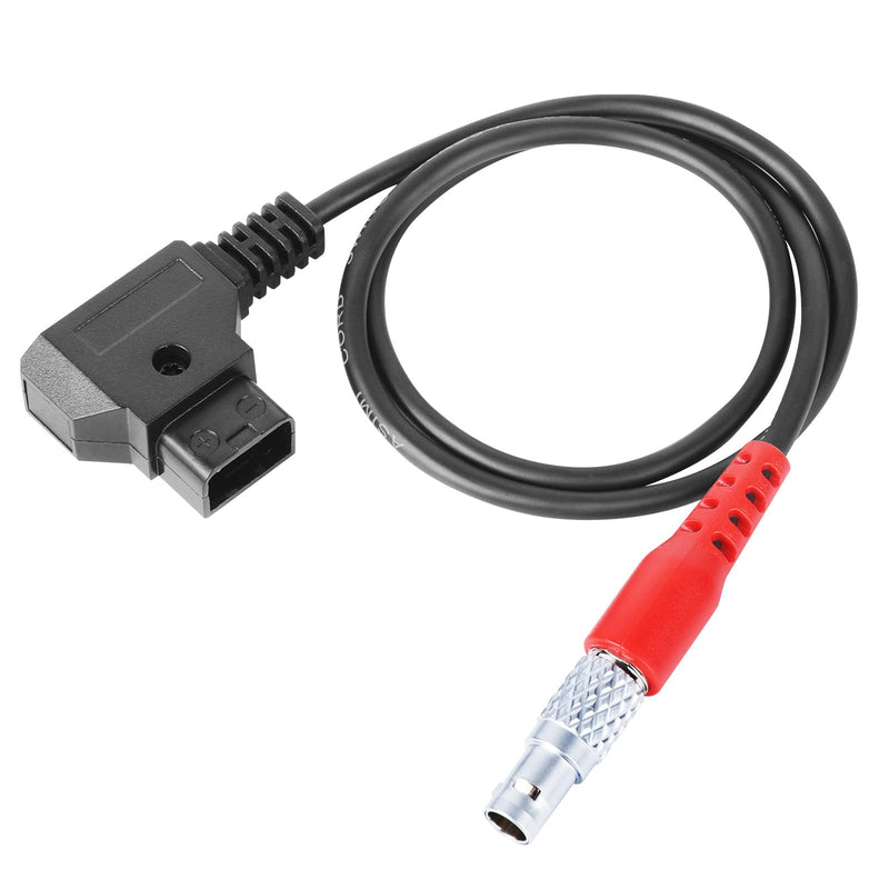  [AUSTRALIA] - 2-Pin Straight Power Cable to D-tap/P-tap for Teradek/SMALLHD/ARRI/RED/TILTA/Paralinx/Preston/Hollywood/Switronix/Panasonic 17.3 inches