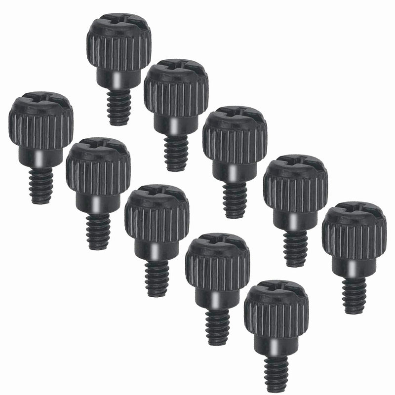  [AUSTRALIA] - 10 x Computer Case Thumbscrews (6-32 Thread) PC Computer Case Fastener Thumb Screws,for Cover/Power Supply/PCI Slots/Hard Drives