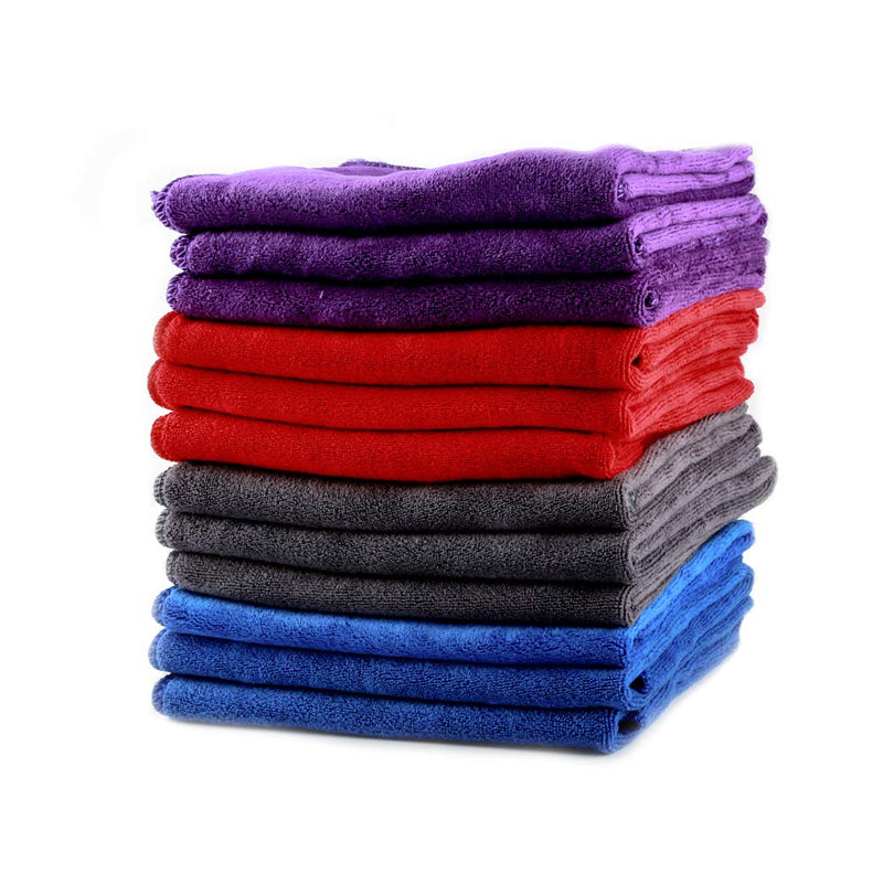  [AUSTRALIA] - SGCB Premium Car Microfiber Towels, 24" x 63” Car Drying Wash Towels Extra Large Car Towel Super Water Absorbent Scratch & Lint Free Detailing Polishing Buffing Finishing Towels, 1-Grey