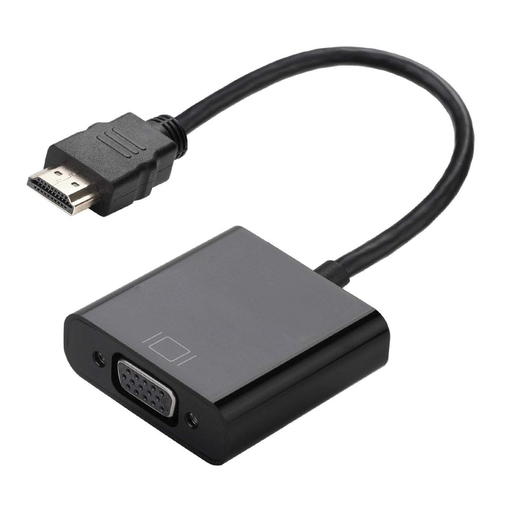  [AUSTRALIA] - Rankie 1080P Active HDTV HDMI to VGA Adapter (Male to Female) Converter with Audio for PC, Monitor, Projector, HDTV, Xbox and more