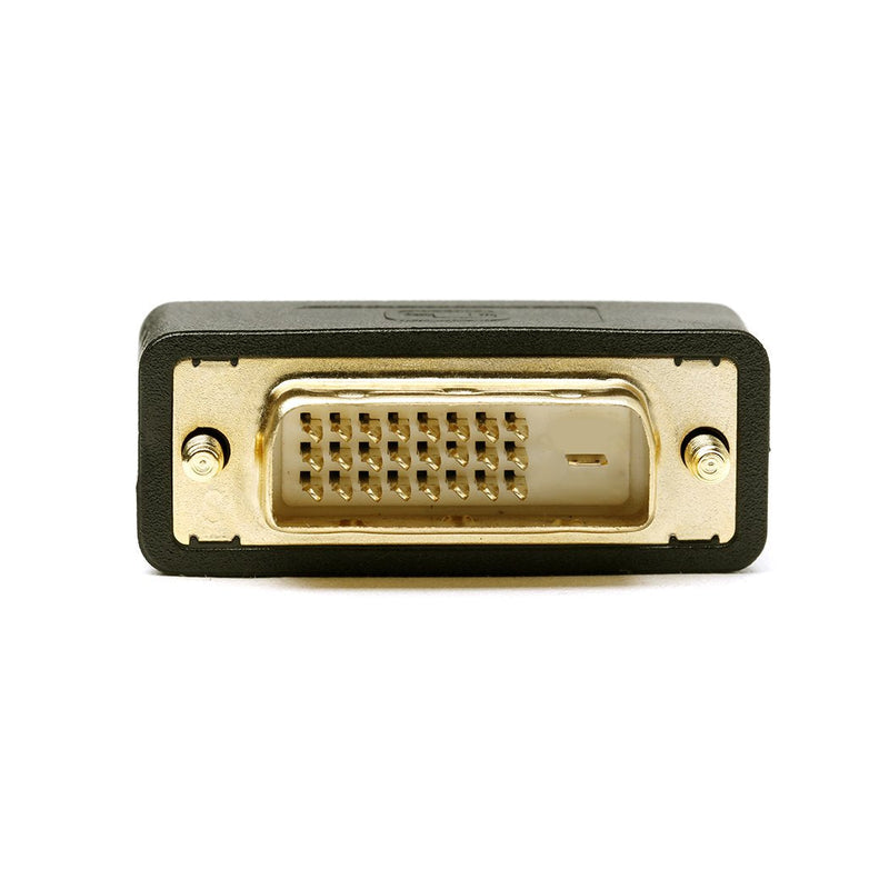  [AUSTRALIA] - DVI Adapter dvi-d Male to dvi-i Female Port Saver Compact Moulded Gold Plated 5 Pack