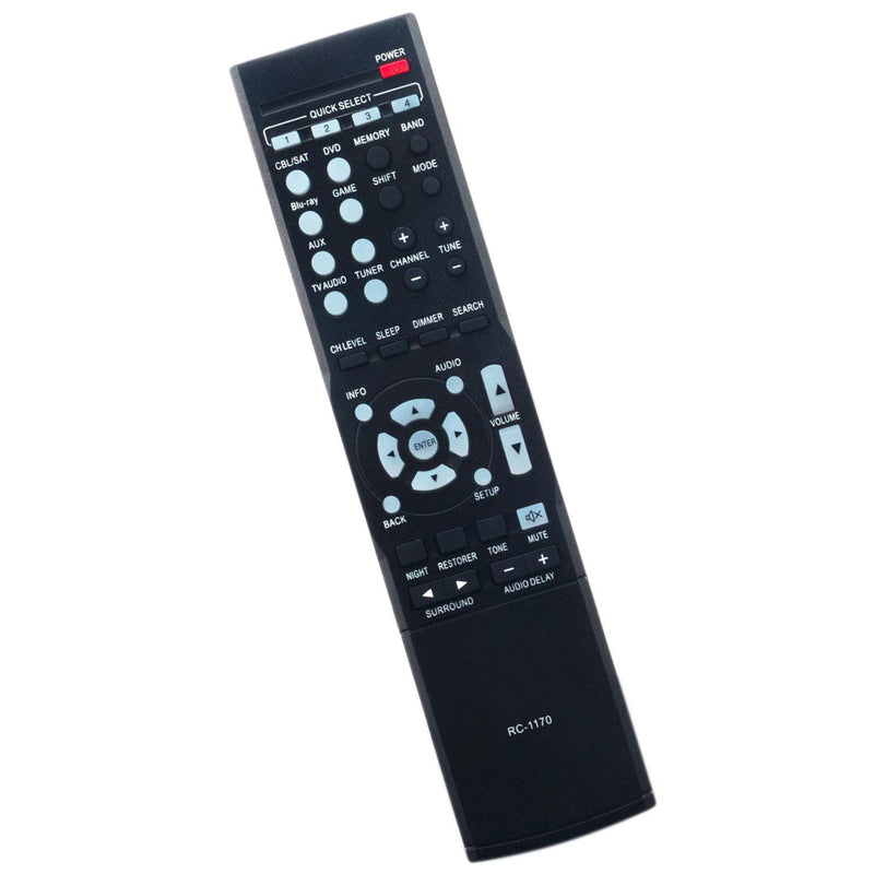 RC-1170 Replacement Remote Control Applicable for Denon AV Receiver AVR-1513 DHT-1513BA - LeoForward Australia