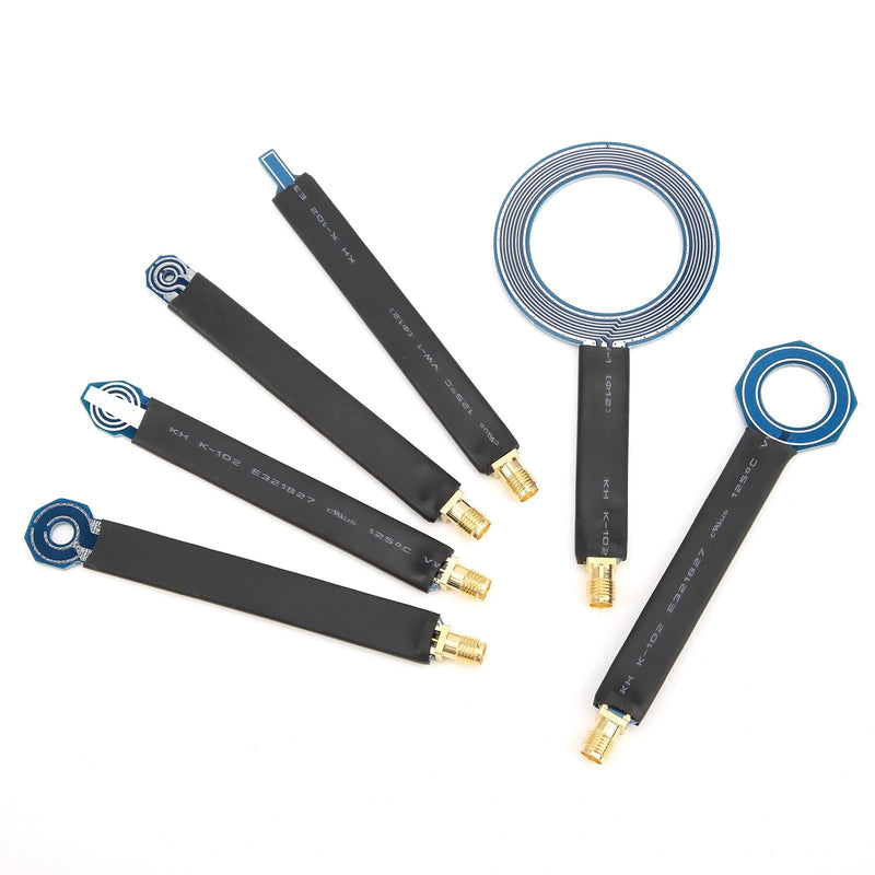  [AUSTRALIA] - 6 PCS. Near field magnetic field probe set, EMI SMA conduction radiation test antennas for electronic components with storage box, other electronic components