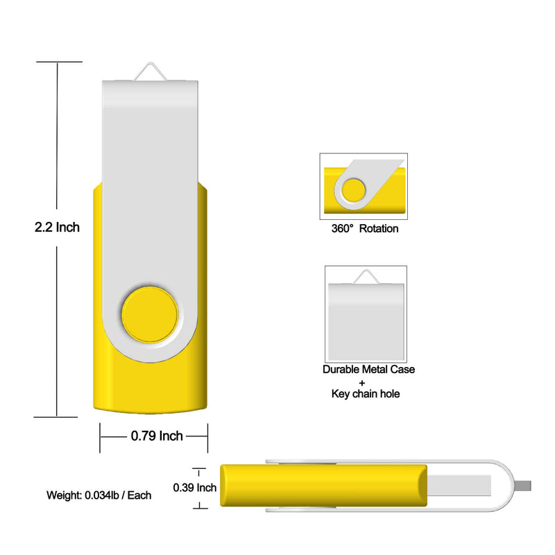  [AUSTRALIA] - 2GB USB Flash Drive 10 Pack JBOS 2 GB USB Drives Memory Stick Swivel 2G Thumb Drives Gig Stick USB2.0 Pen Drive for Date Storage, 2 Gig UBS Flash Drive, Zip Drive, Jump Drive, USB Stick, Mixed Color 2GB Mix(10)
