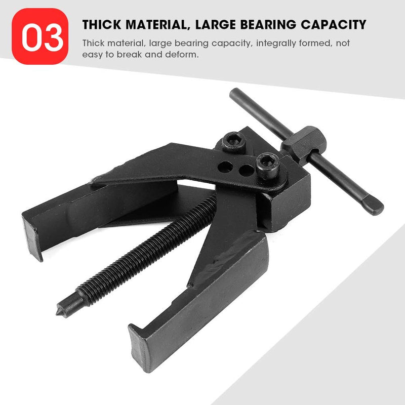 Bearing Puller, 2-Claw Puller Separate Lifting Device Strengthen Bearing Rama with Screw Rod for Auto Mechanic - LeoForward Australia
