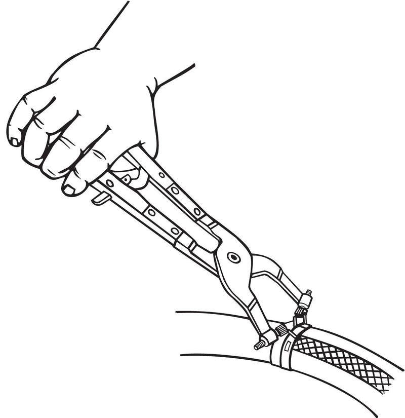  [AUSTRALIA] - Lisle 17100 Flat Band Hose Clamp Plier