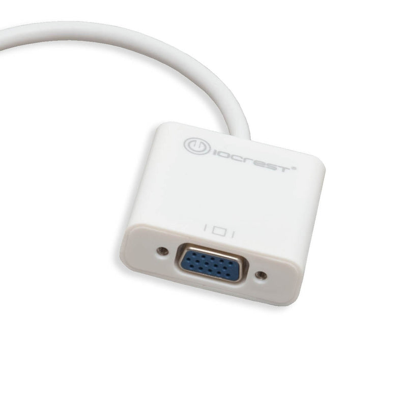  [AUSTRALIA] - IO Crest Active HDMI to VGA Adapter with Audio Support Via 3.5mm Jack (SY-ADA31044)