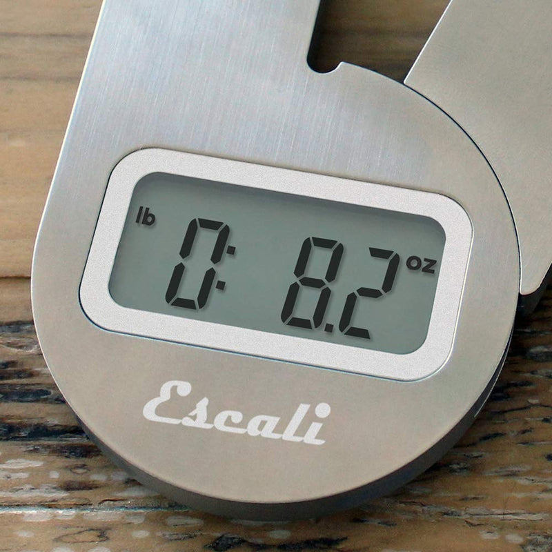 Escali F115 Compact Kitchen Scale, 11 lb/5 kg, Stainless Steel - LeoForward Australia