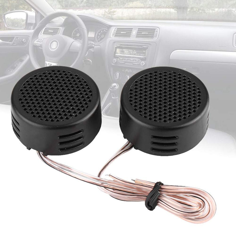 Car Audio Speaker, 12V 500W Mini Car Sound Speaker Audio System Tweeter 200mm 98dB Loudspeaker Automobile Speaker Black - LeoForward Australia