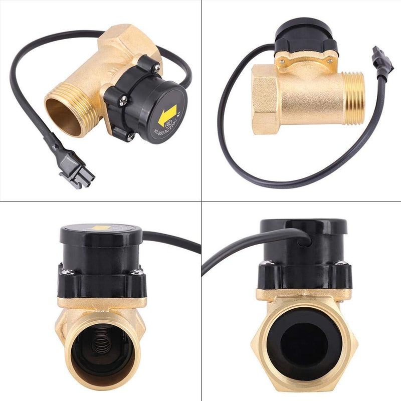  [AUSTRALIA] - VIFER Flow Sensor Switch HT-800 G1 Thread 220V Water Flow Switch Water Pump Automatic Flow Switch