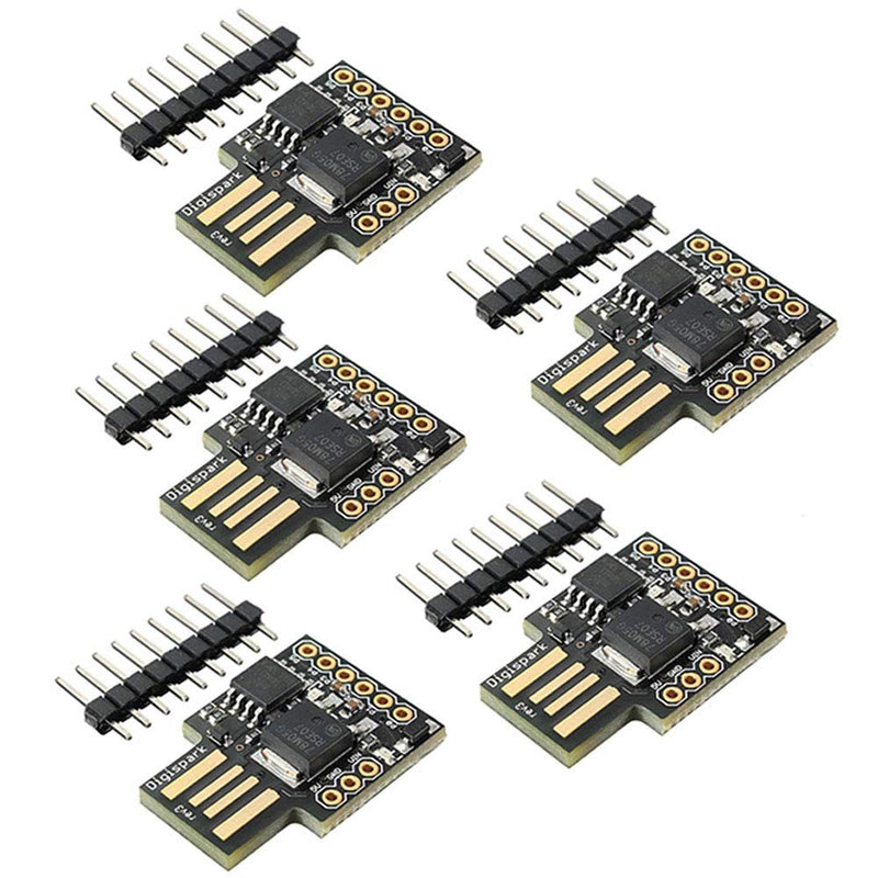  [AUSTRALIA] - DollaTek 5PCS Digispark Kickstarter ATTINY85 Micro USB Development Board for Arduino