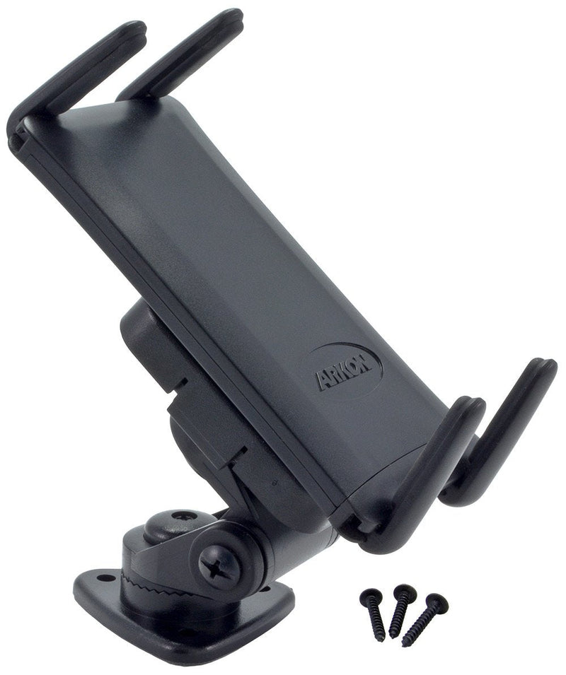  [AUSTRALIA] - Arkon Adhesive Car Phone or Midsize Tablet Holder Mount for Samsung Galaxy S10 S9 S8 Note 9 8 Retail Black