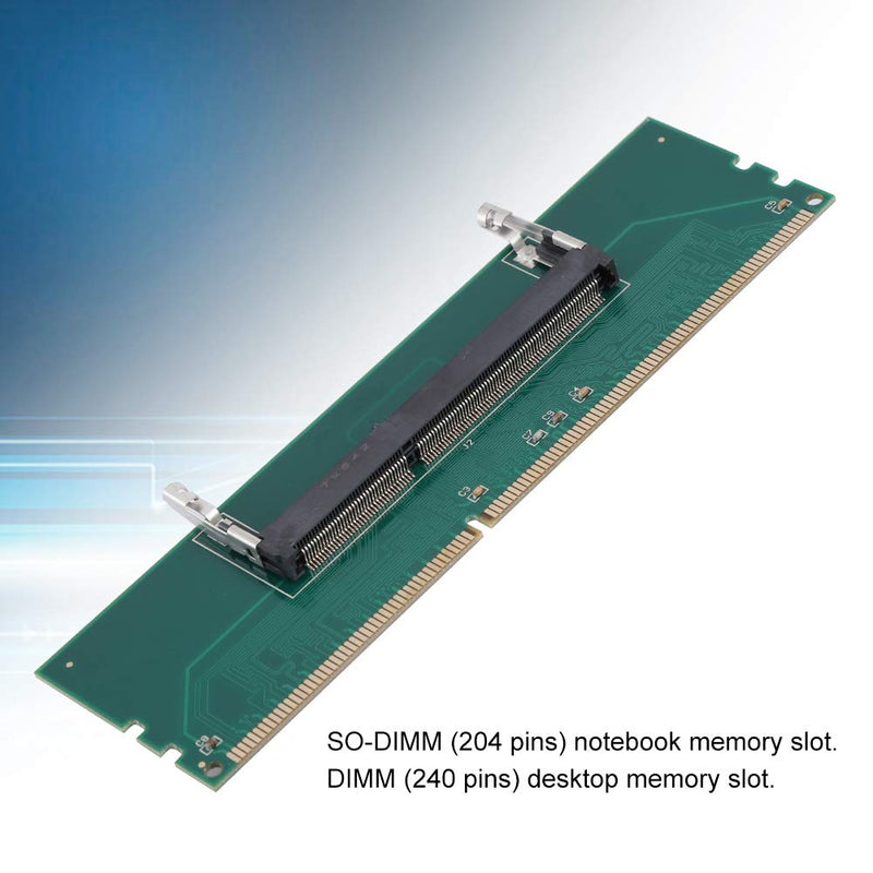  [AUSTRALIA] - Diyeeni Laptop SODIMM to Desktop DIMM Adapter Card, Notebook Memory to Desktop Memory Converter Card, DDR3 240Pin to 204Pin Converter Adapter, DDR3 Adapter