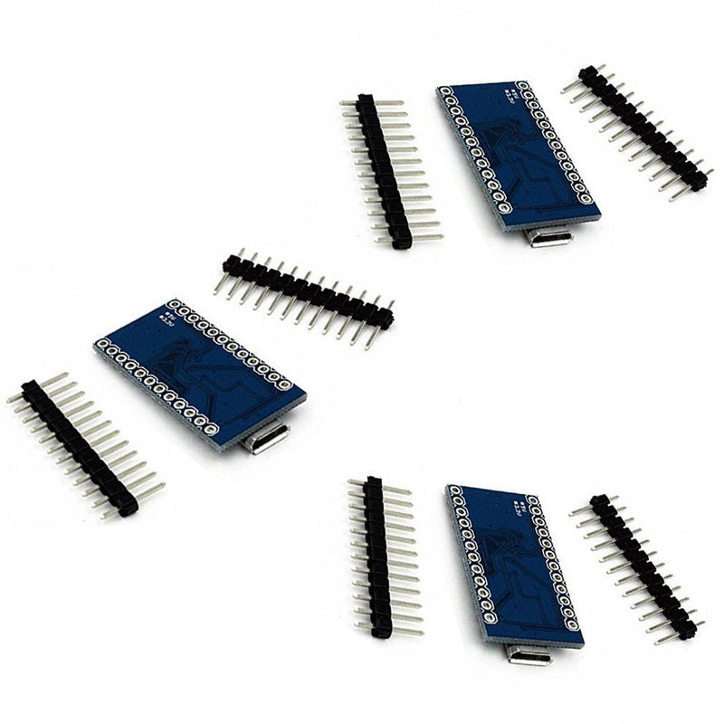  [AUSTRALIA] - HiLetgo 3pcs Pro Micro Atmega32U4 5V 16MHz Bootloadered IDE Micro USB Pro Micro Development Board Microcontroller Compatible to Arduino Pro Micro Serial Connection with Pin Header