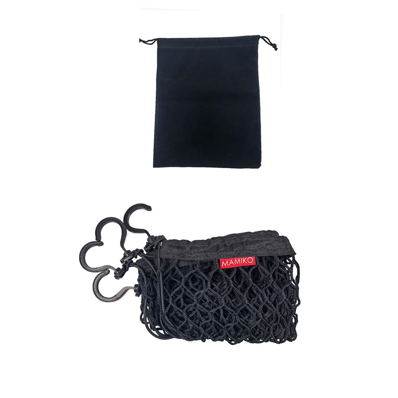  [AUSTRALIA] - Mamiko Cargo Net and Wagon Straps for Collapsible Folding Outdoor Utility Wagon, Garden Cart, Folding Trolley Cart, Beach Cart (Combo Package)