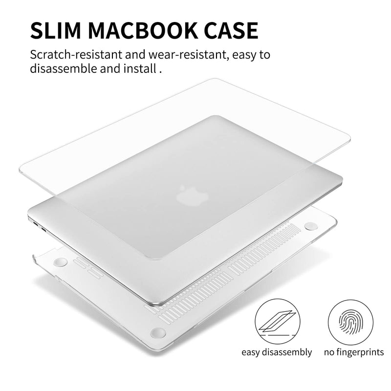  [AUSTRALIA] - Seorsok Compatible with MacBook Air 15 inch Case 2023 Release A2941 M2 Chip Liquid Retina Display Touch ID,Ultra Thin Laptop Plastic Hard Shell Case&Keyboard Cover,Crystal Clear