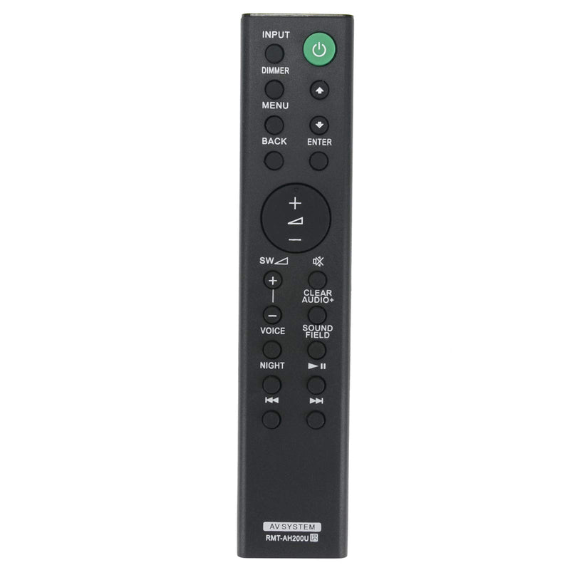 AIDITIYMI Remote Control Replace RMT-AH200U fit for Sony Sound Bar Home Audio AV System HT-CT390 HT-RT3 RMTAH200U - LeoForward Australia