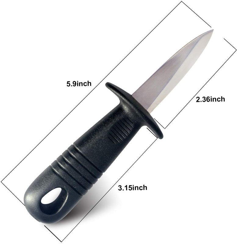  [AUSTRALIA] - Oyster Knife with Cut Resistant Gloves Set, Oyster Opener Kit for Kitchen Used, Oyster Clam Shellfish Seafood Shucking Knife, cuchillo para pelar ostras con guantes